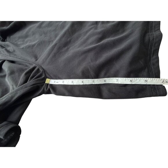 Adidas Youth XL 18/20 Black Athletic Shorts With White Stripes - Picture 14 of 16